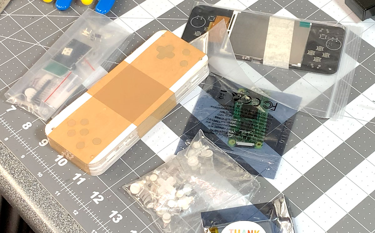 Null 2 case acrylic parts