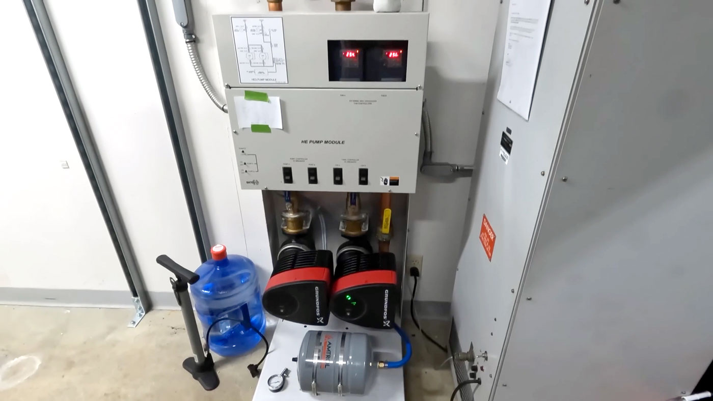 FM Transmitter water cooling redundant pumps