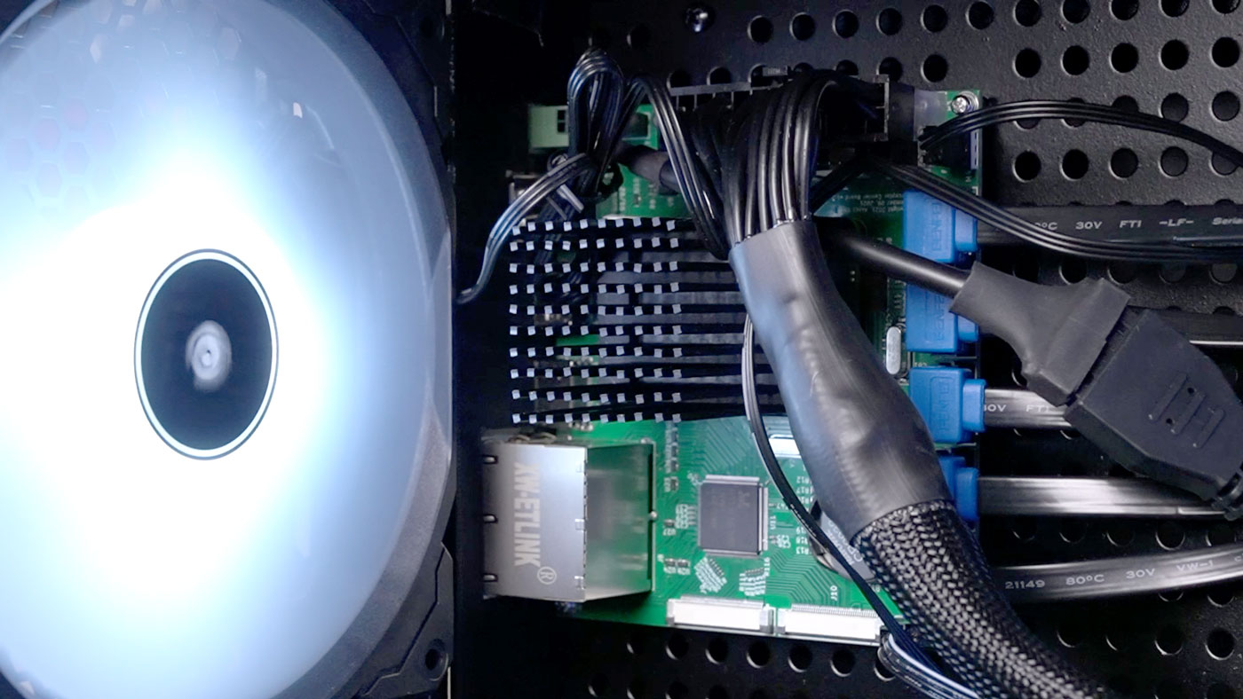 CM1 Heatsink installed on Interceptor CM4