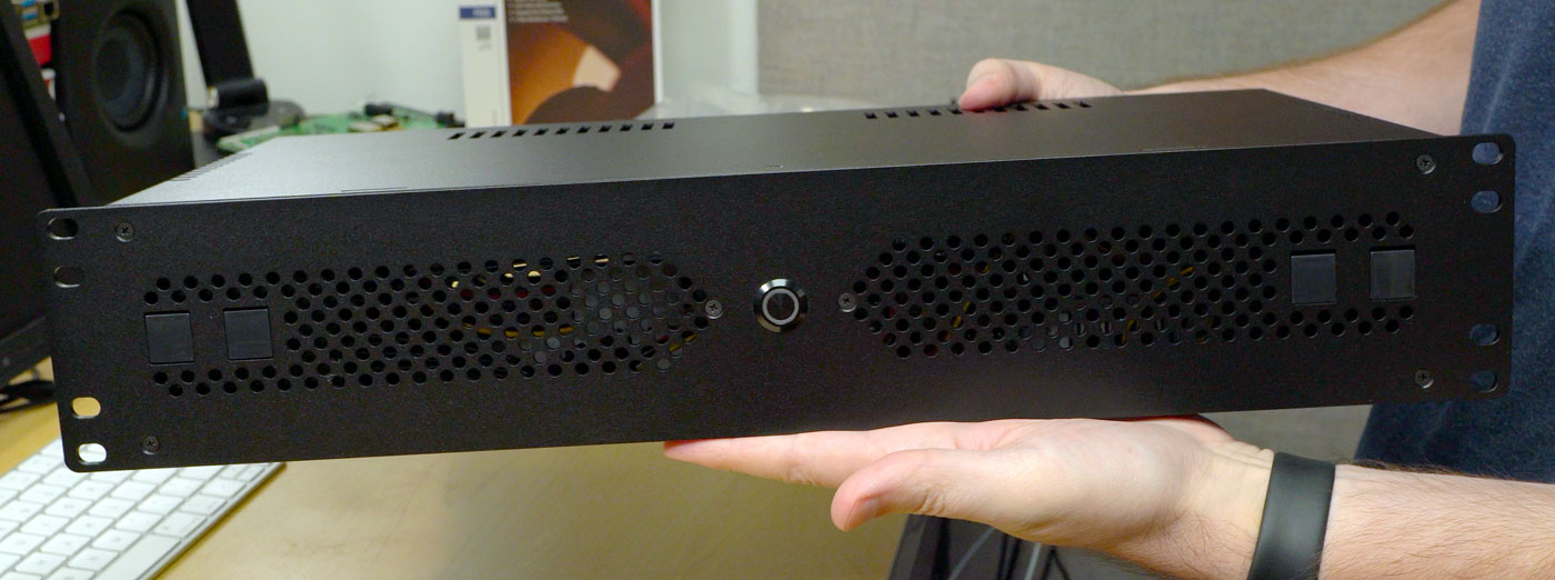 MyElectronics 2U Mini ITX short depth enclosure