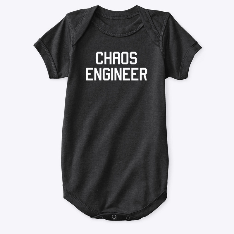 Baby Onesie - Chaos Engineer - RedShirtJeff.com