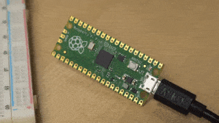 Blinking Raspberry Pi Pico