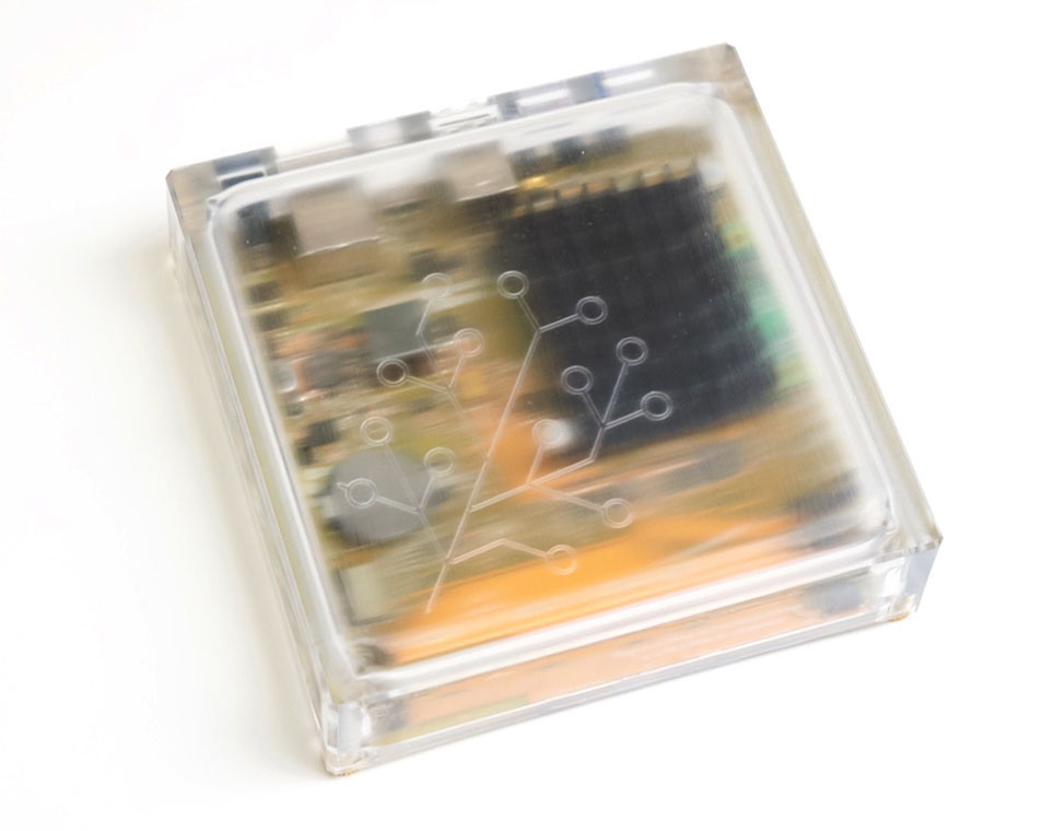 Home Assistant Yellow - inside enclosure