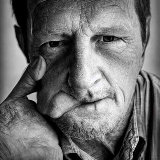 Jeff Geerling, Stably Diffused, Finger in mouth