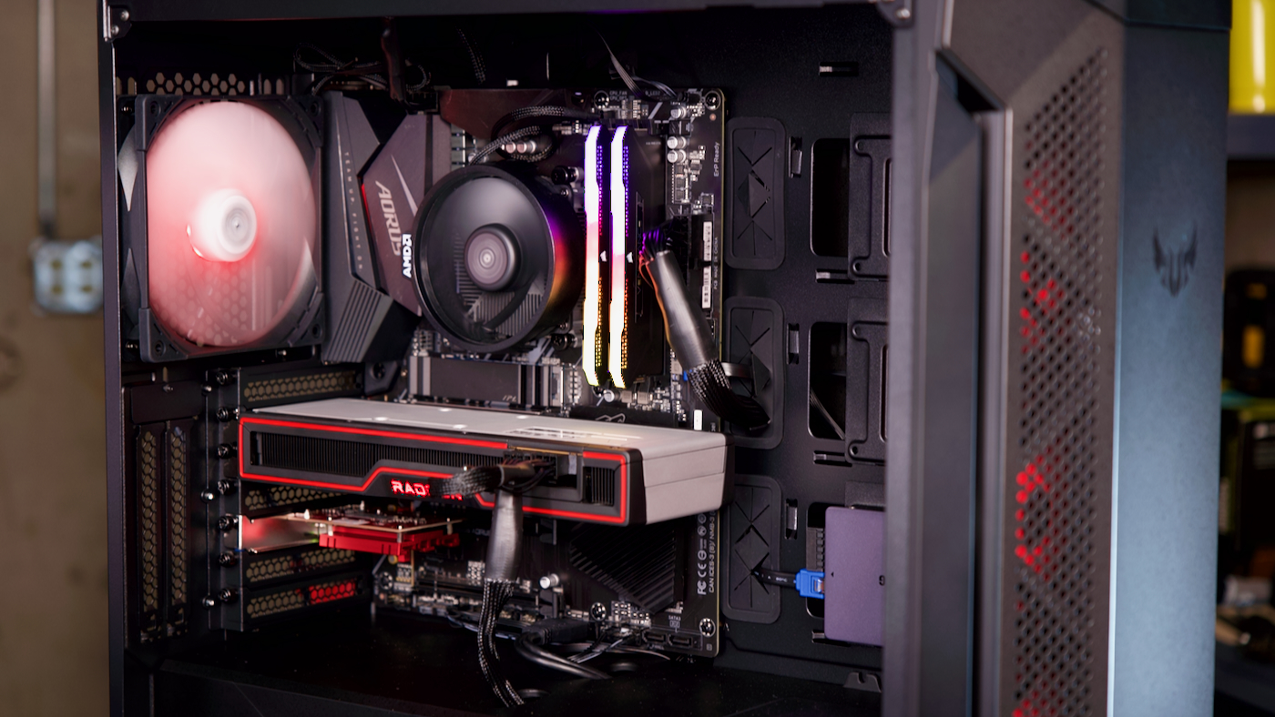 AMD Ryzen 5 5600x and Radeon RX 6700 XT