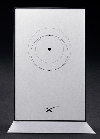 Starlink's new v2 router with mars earth transfer orbit
