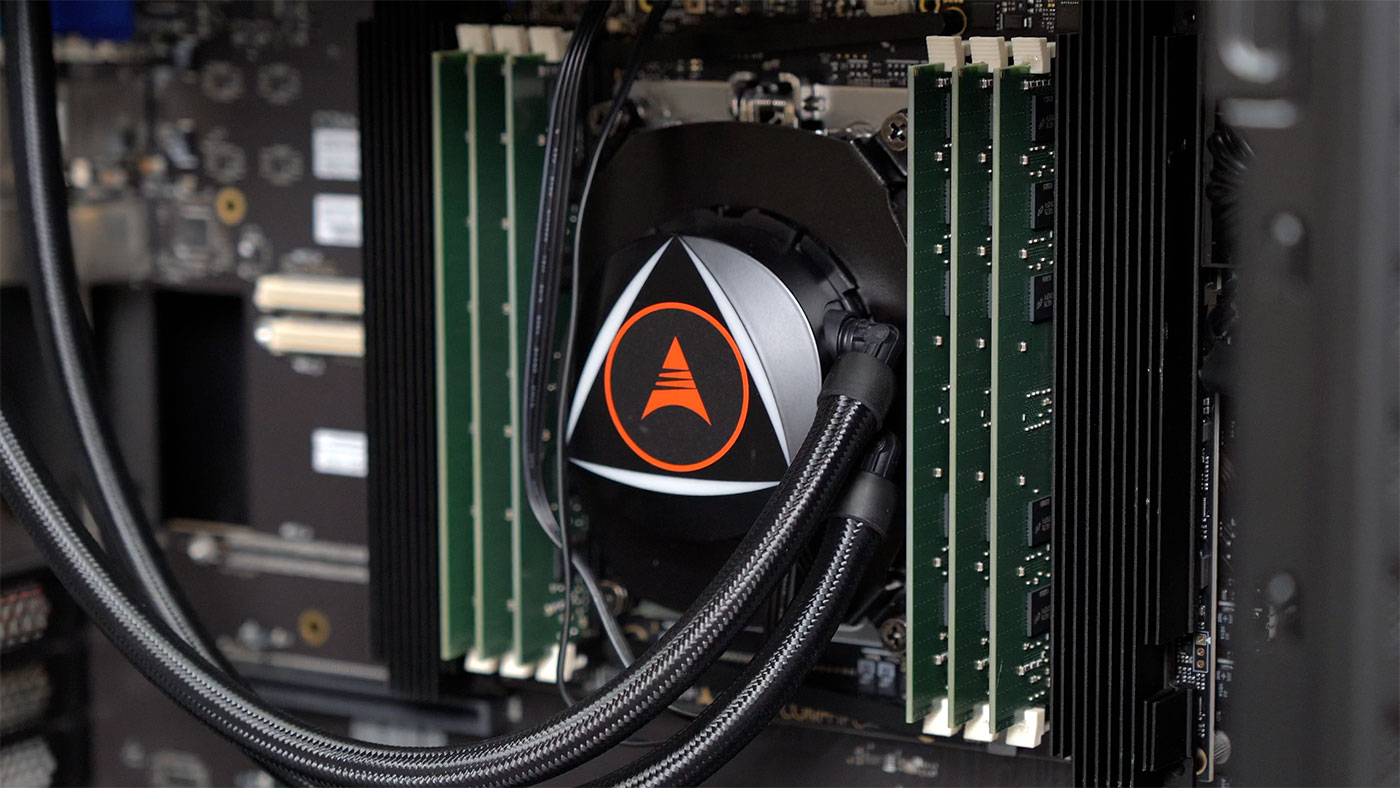 Ampere Altra Max COM-HPC with 6 sticks of DDR4 ECC RAM