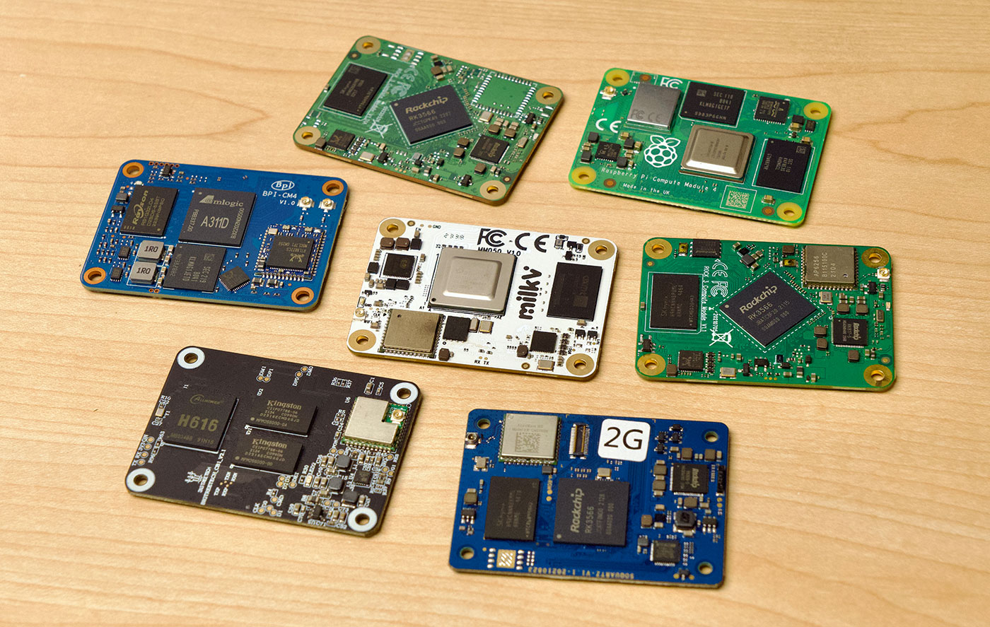 Milk-V Mars CM with other CM4 clone boards Arm