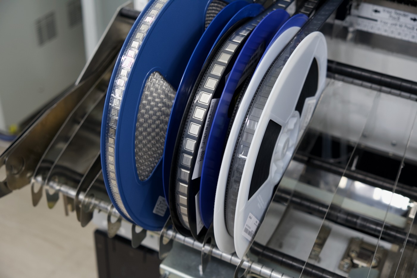 BCM2711 on pick and place component reel