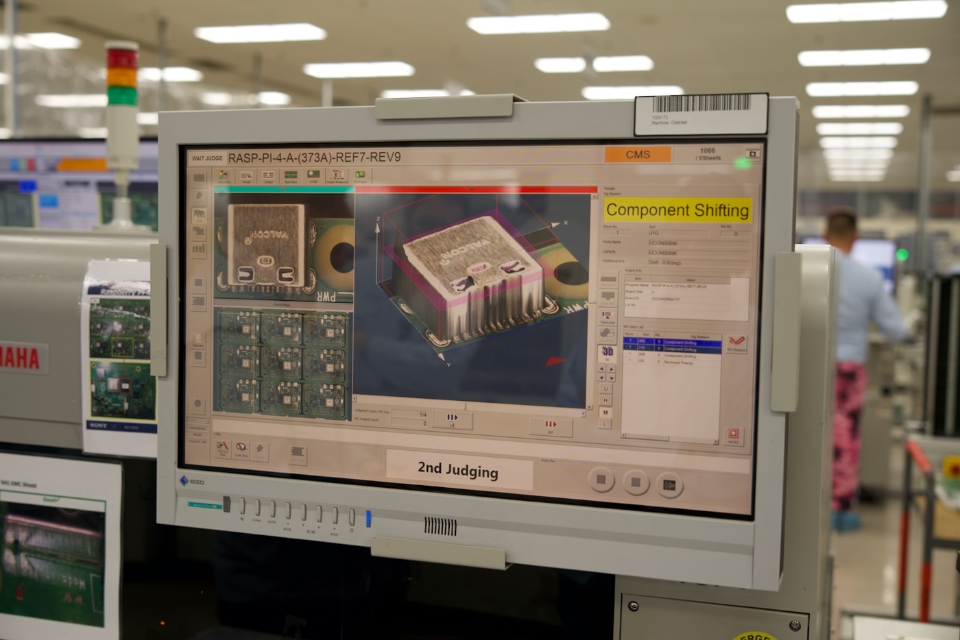 Inspection in 3D on Sony's production line