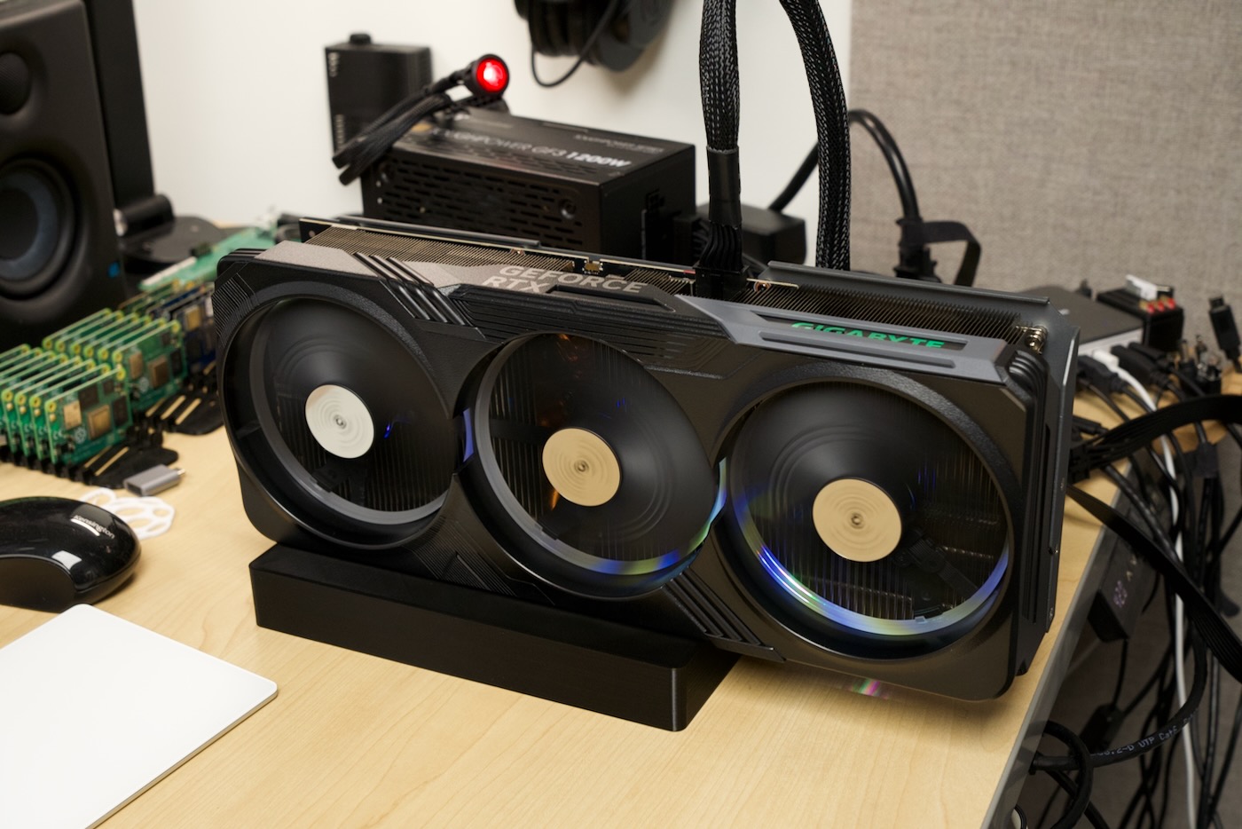 Pi4GPU running an Nvidia RTX 4090 Graphics Card - Gigabyte
