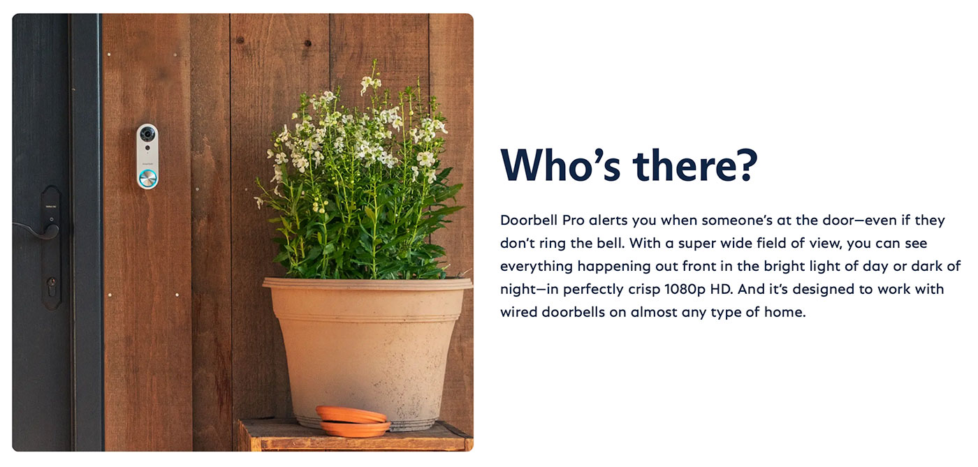 SimpliSafe Video Doorbell Pro