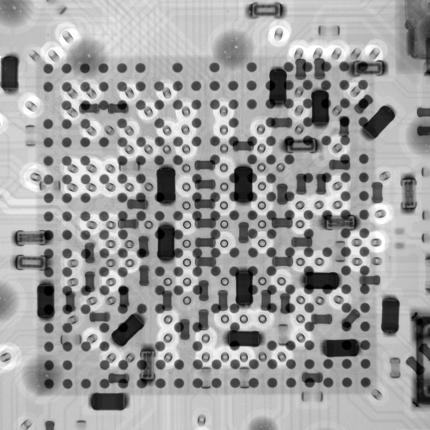 RP1 top X-ray image on Raspberry Pi 5