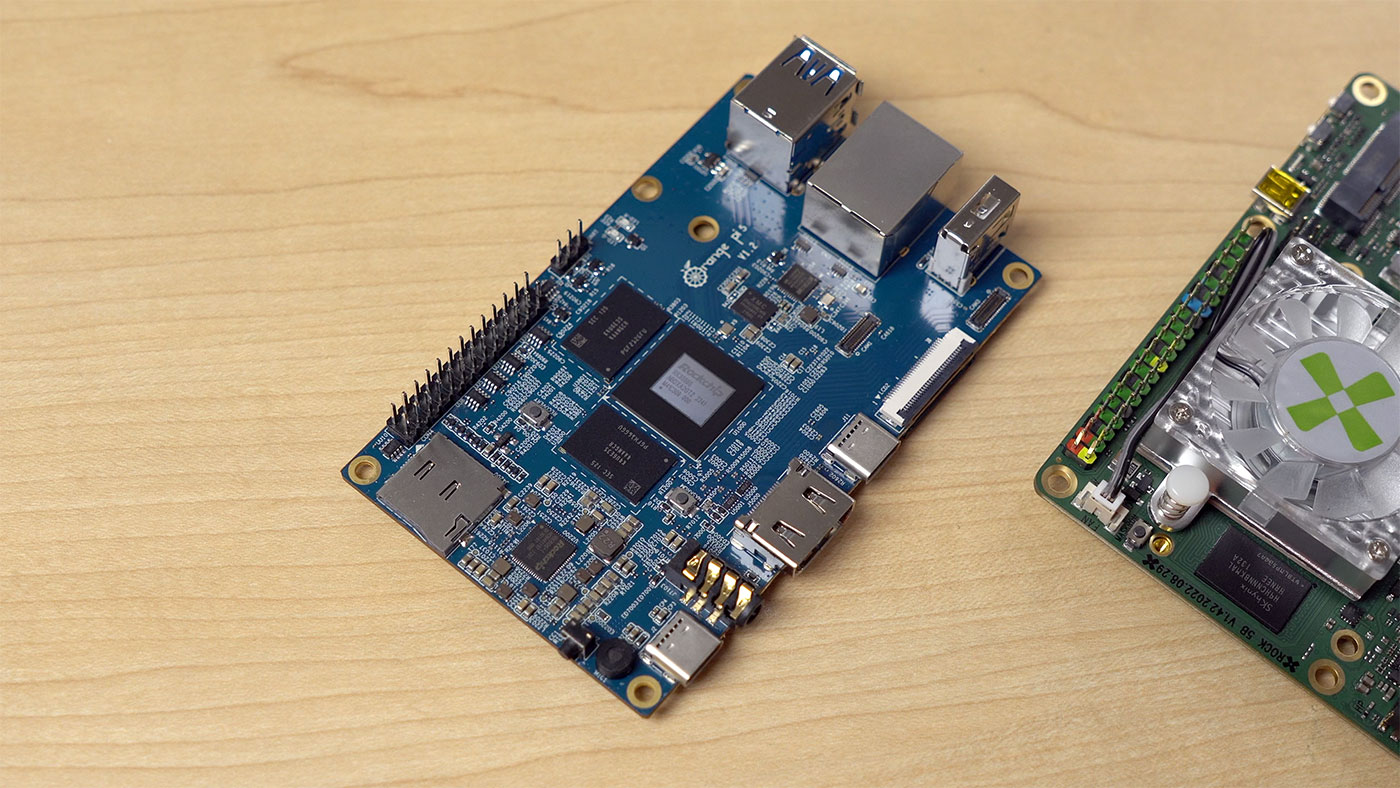 Orange Pi 5 SBC with RK3588S