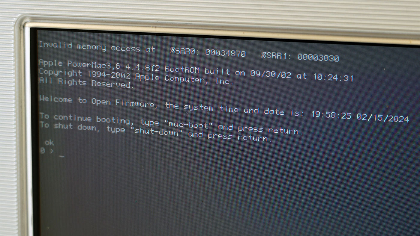 G4 MDD invalid memory access with PC3200 DDR RAM