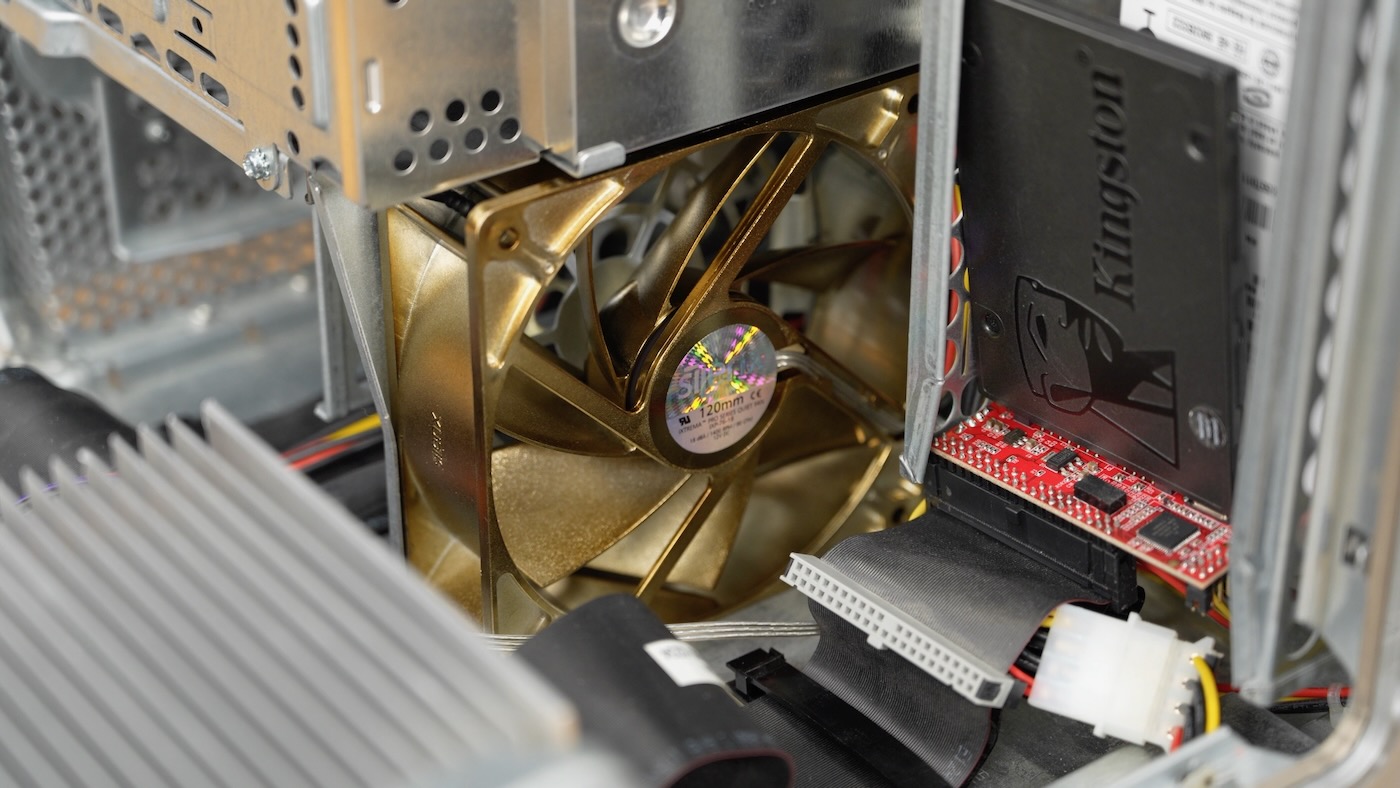 G4 MDD SilenX System Fan Swap