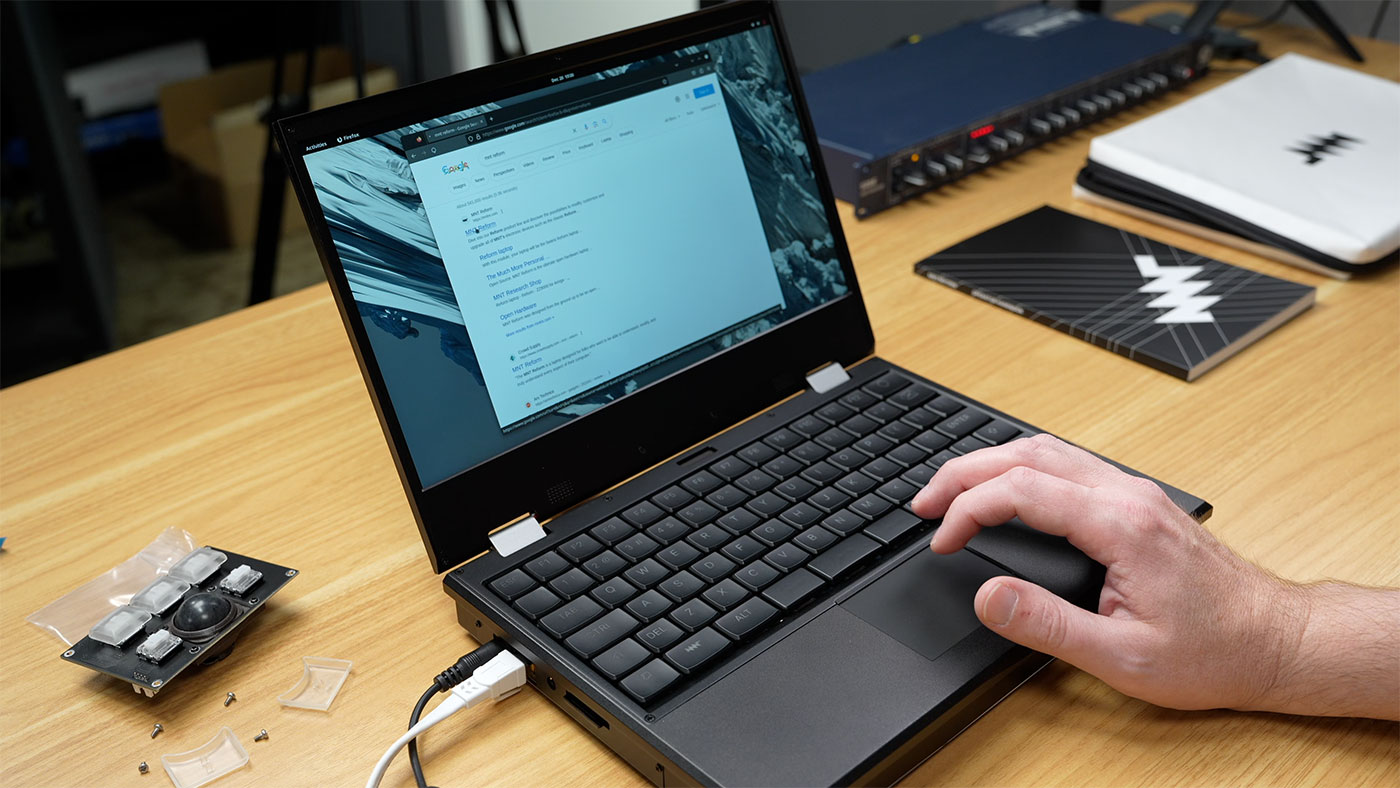 MNT Reform Trackpad Use