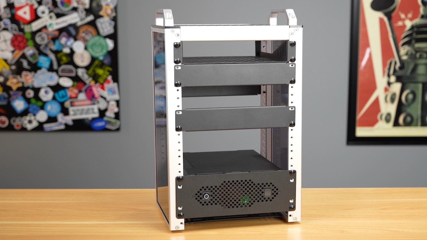 DeskPi Rackmate T1 Mini ITX 10 inch rackmount
