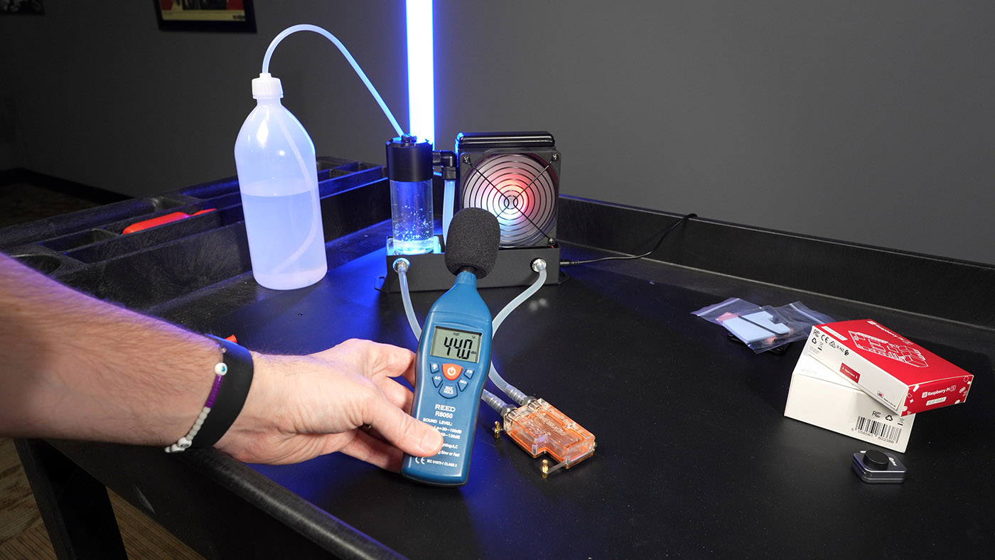Ice Pump 44 dBa sound level