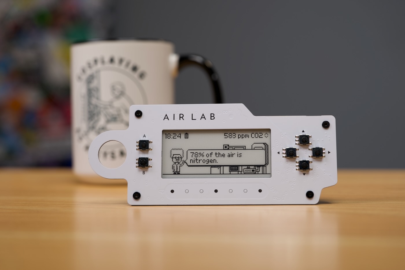 Air Lab on desktop
