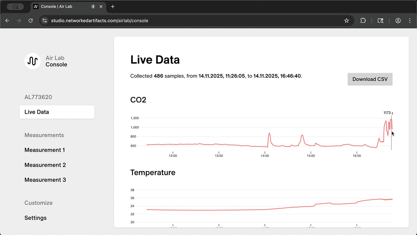 Air Lab Studio - another dataset