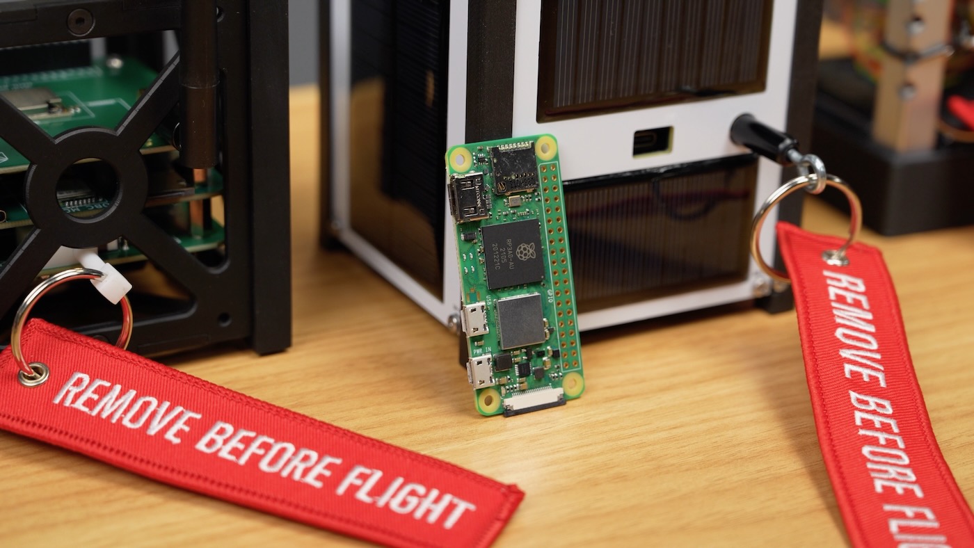 Raspberry Pi with CubeSats