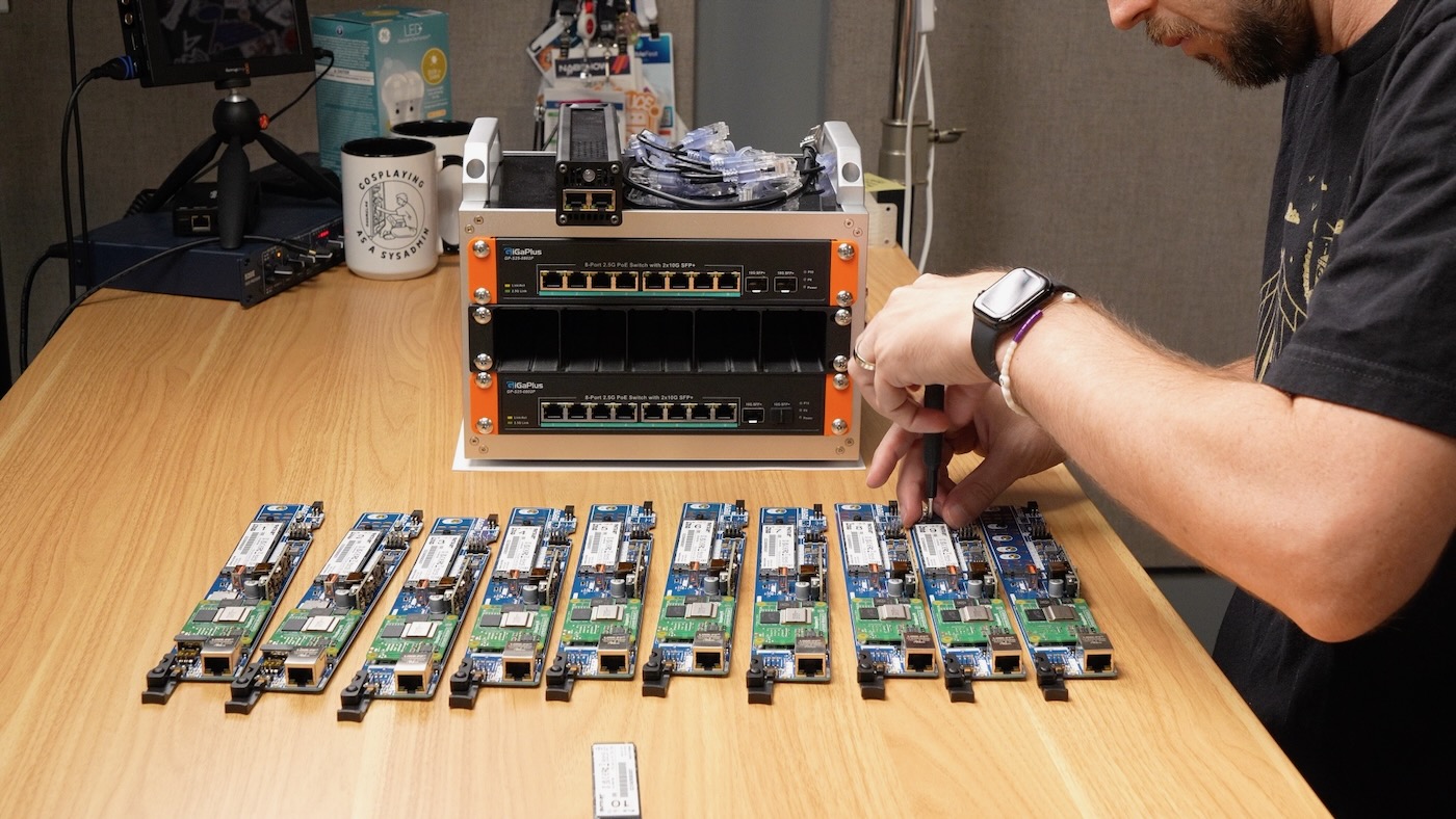 Installing M.2 NVMe SSDs in Compute Blades