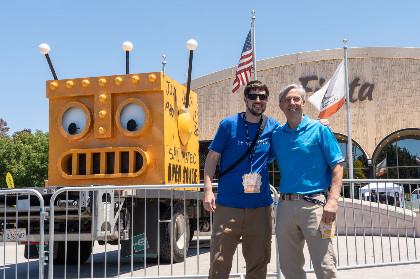 Joe and Jeff Geerling at Open Sauce 2025
