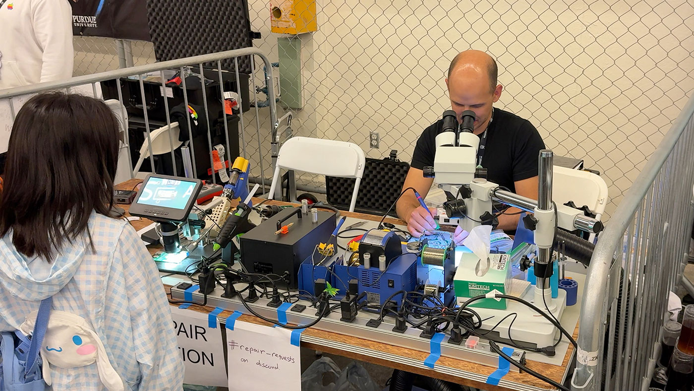 Open Sauce 2025 Repair Station