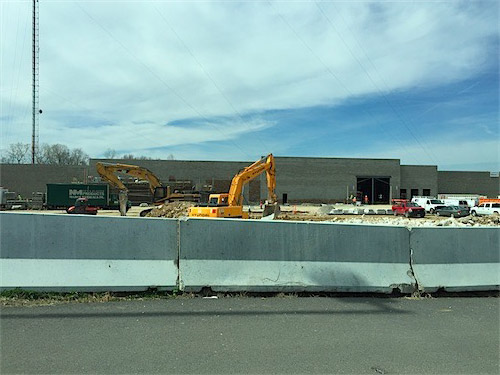 Kenrick Plaza - New Walmart Front and Parking area