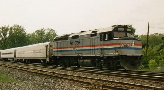 Amtrak Train Engine