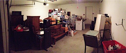 Garage full of stuff