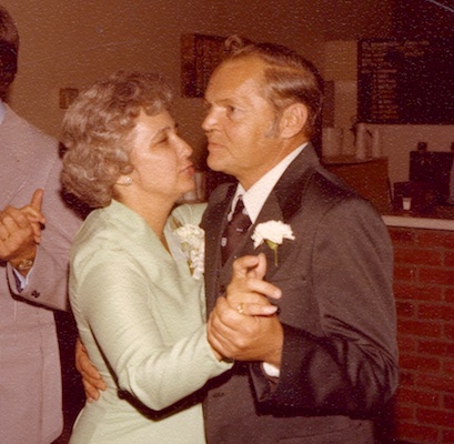 My grandparents, dancing