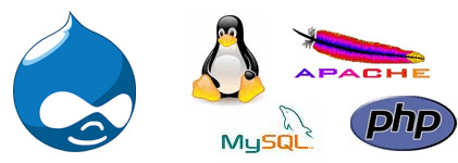LAMP Stack with Drupal - Druplicon, Linux, Apache, MySQL, PHP