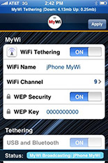 MyWi for iPhone