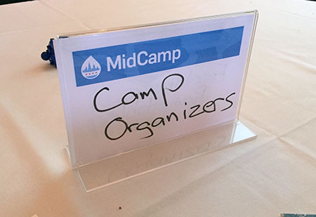 MidCamp Camp Organizers sign