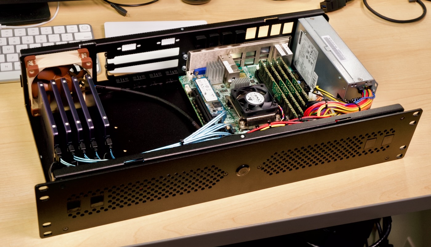 Building a fast all-SSD NAS (on a budget) | Geerling