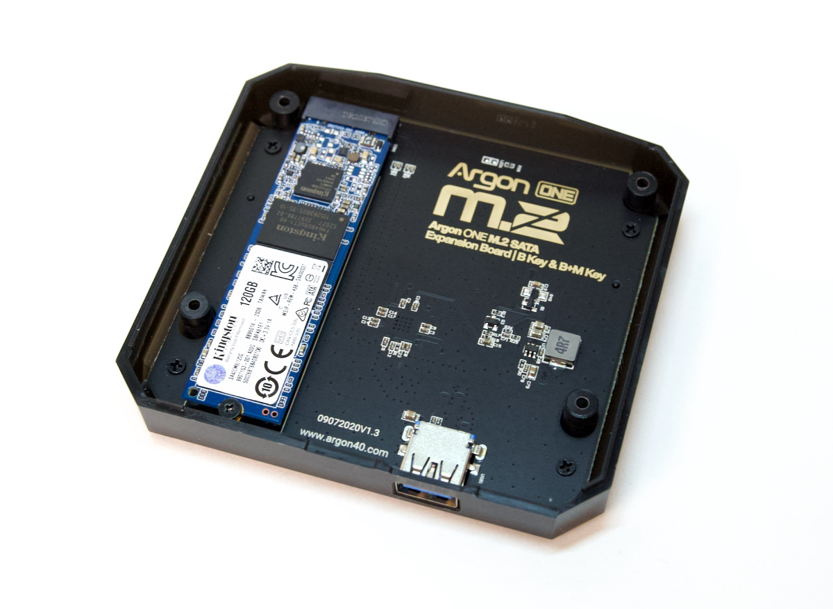 Argon One M.2 Bottom Case SSD adapter