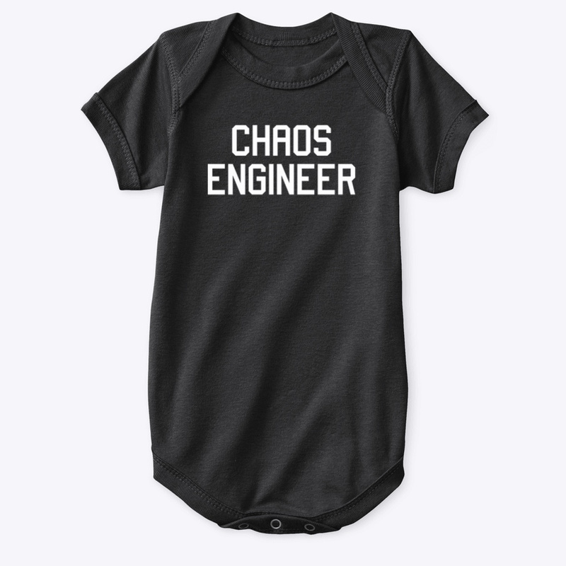 Baby Onesie - Chaos Engineer - RedShirtJeff.com