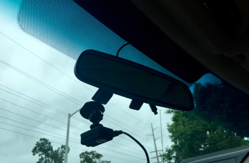 Dashcam direct wiring - windshield