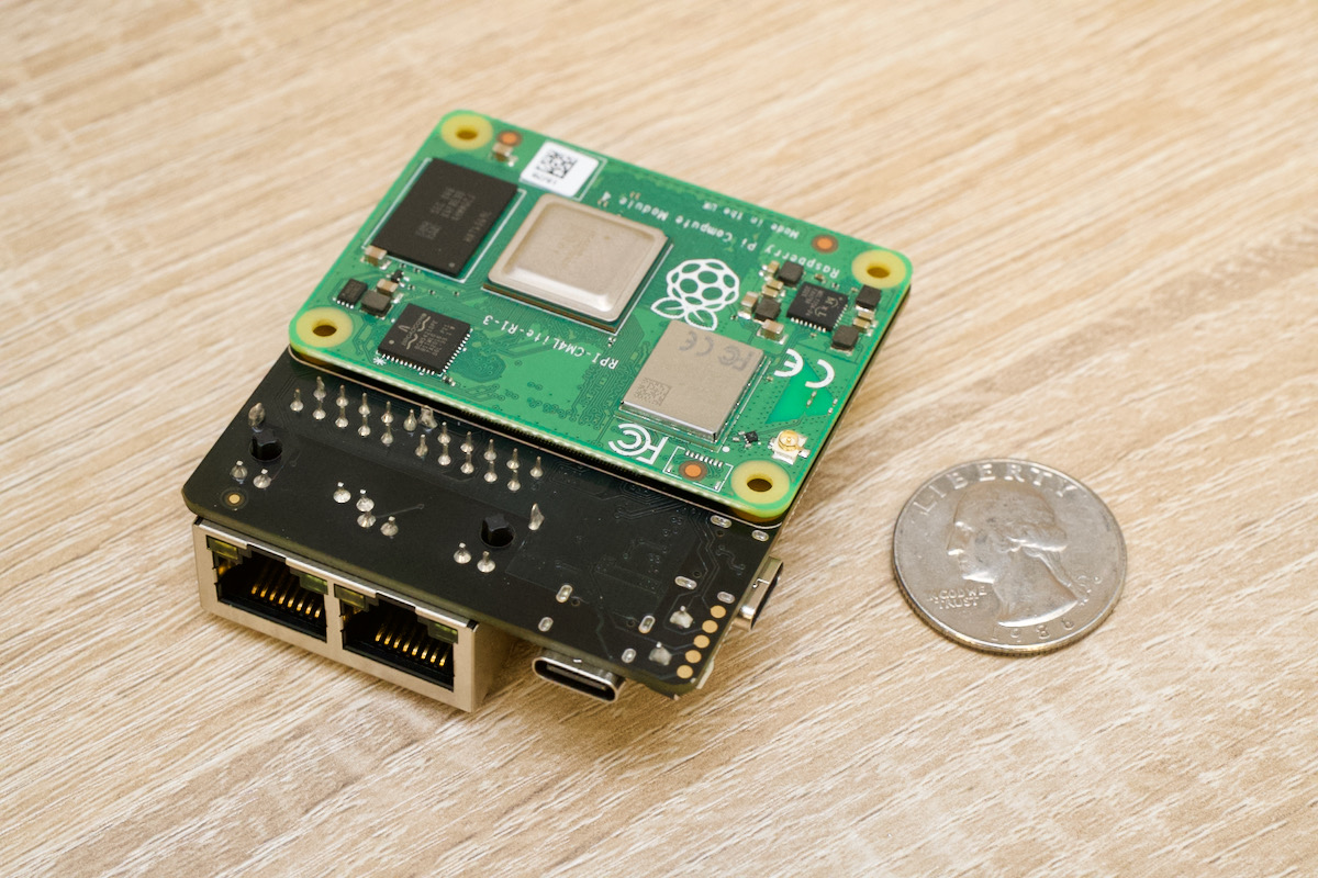 banner medaillewinnaar Afwijzen Two Tiny Dual-Gigabit Raspberry Pi CM4 Routers | Jeff Geerling