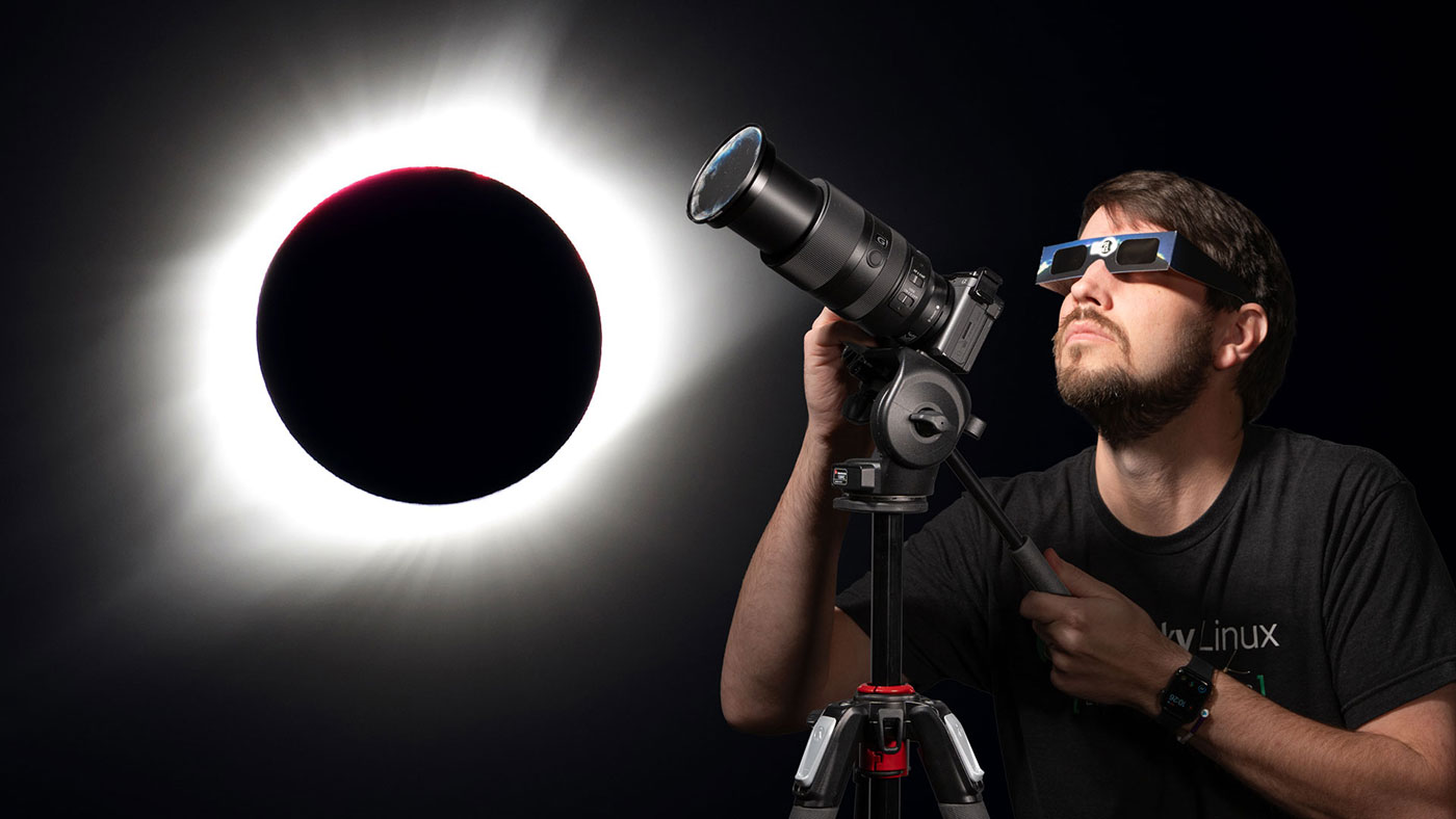 Jeff Geerling Photographing the Total Solar Eclipse