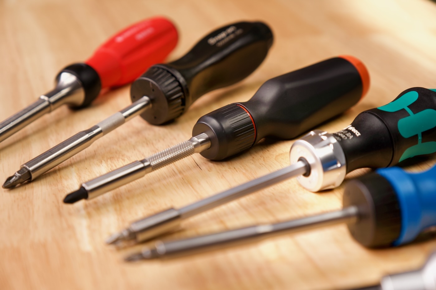 LTT Screwdriver with PB Swiss, Snap-On, Wera, and Williams