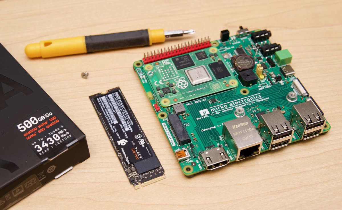 sirene Forføre Regelmæssigt The Raspberry Pi can boot off NVMe SSDs now | Jeff Geerling