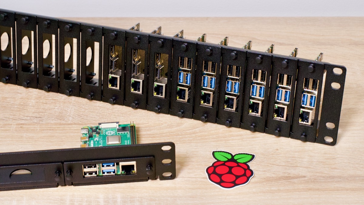 MyElectronics Raspberry Pi Rack mount system