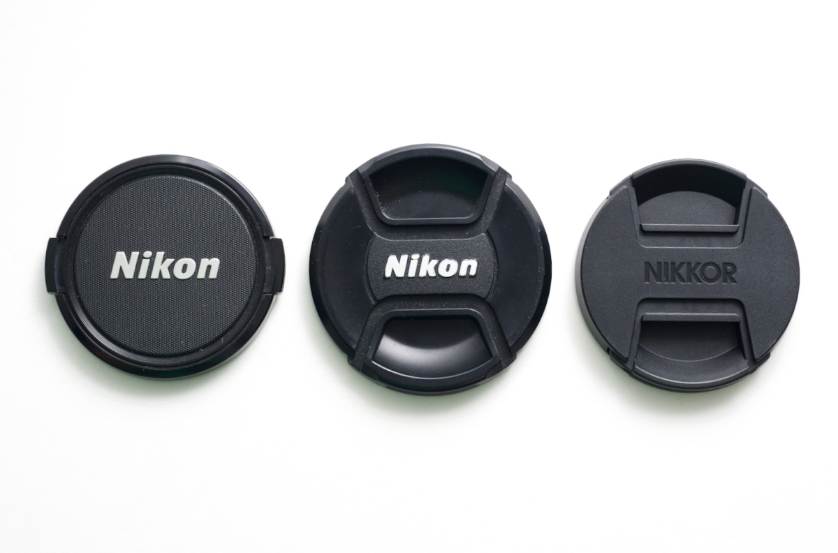 Nikon and NIKKOR lens caps