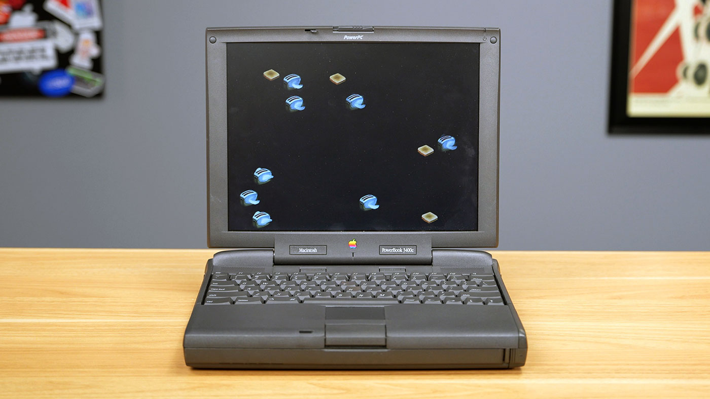 PowerBook 3400c - Flying Toasters