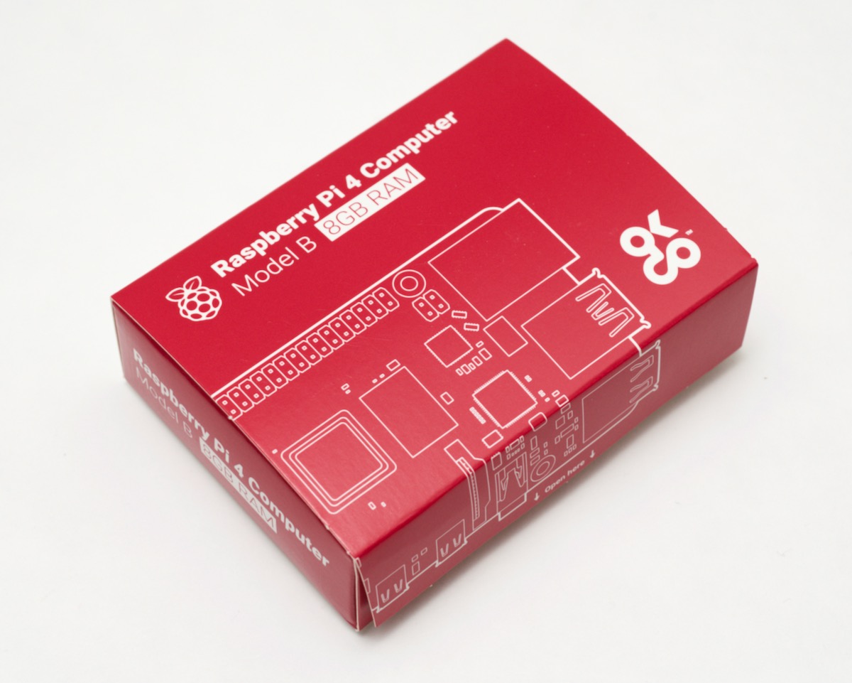 Raspberry Pi 4 model B 8GB RAM in box