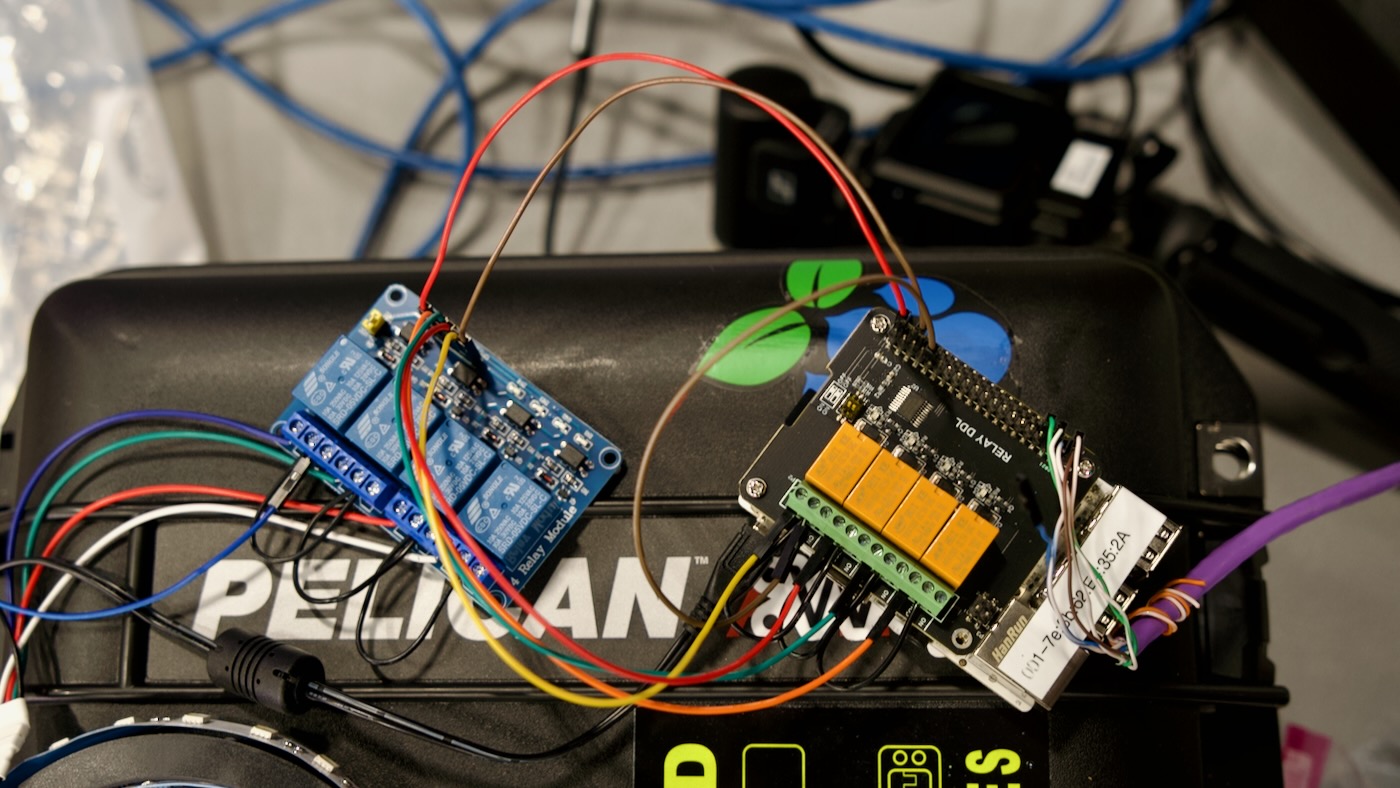 Relay wiring with Le Potato
