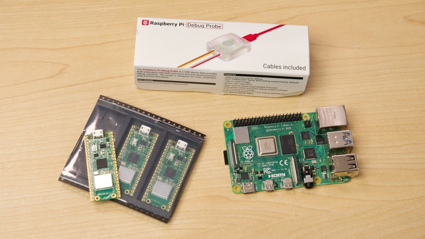 Raspberry Pi Debug Probe Pi 4 model B and Pico W